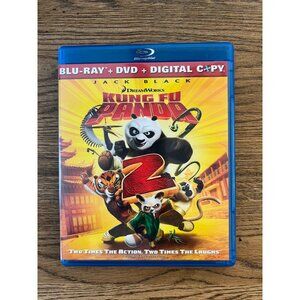 Kung Fu Panda 2 Blu-Ray + DVD + Digital Copy Kids Comedy Animated Movie